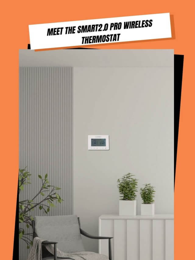 Smart2.0 Pro Wireless Thermostat – Precision Heating & Smart Control