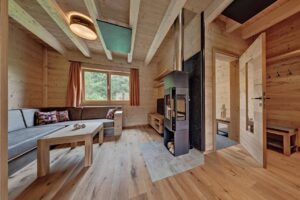 Chalet accomodations in Austria using Sundirect black infrared panel heater