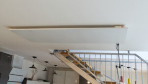 Modern flat in Slovenia using Sundirect frameless panel heater