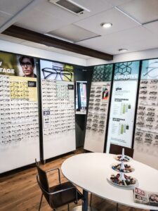 Optical store in Netherlands using Sundirect ceiling grid heater