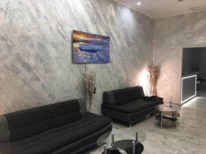 Body treatment studio in Czech using Sundirect glass heaters