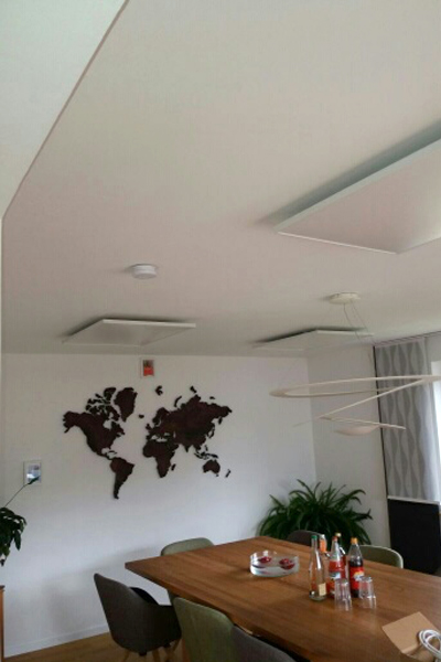 Whole house in Germany using Sundirect infrared heating panel