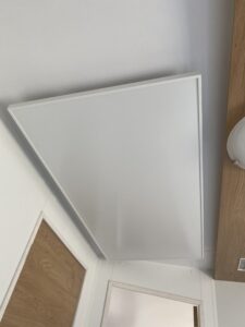 Mobile house in Croatia using Sundirect ceiling infrared heating panel