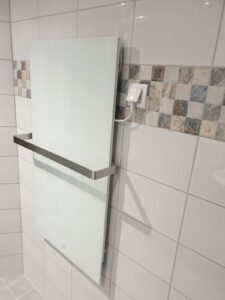Hotel in Lativa using Sundirect bathroom towel heater