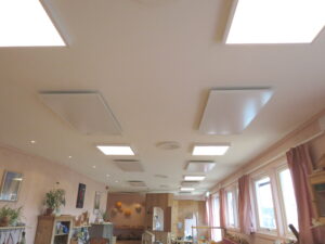 Kindergarten heated by Sundirect infrared heating panels