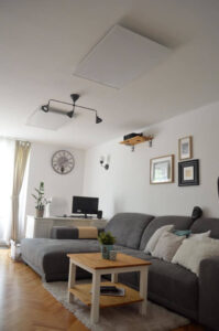 Newly renovated house heated by Sundirect ceiling panels in Slovenia