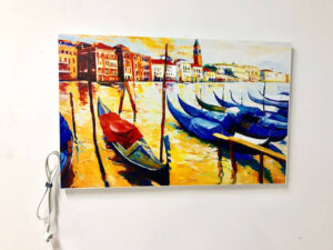 Unique printing on frameless panels, China